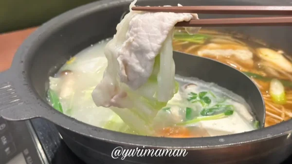 しゃぶ菜エミフルのしゃぶしゃぶランチ3 - ゆりママんブログ しゃぶ菜エミフルのしゃぶしゃぶランチ3