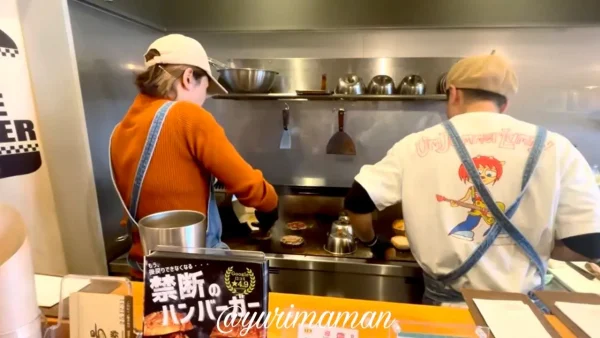 ゆりママんスキマバイト初体験（2TONE BURGERにて）1