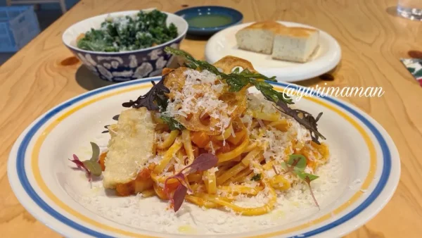 BLUE WAX WINERY(松山市大街道)ランチパスタ - ゆりママんブログ BLUE WAX WINERY(松山市大街道)ランチパスタ