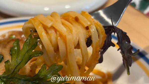 冬野菜たっぷりのラタトゥイユパスタ｜BLUE WAX WINERYランチ3