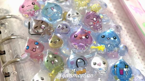 ぷっくりとした立体感が特徴のボンボンドロップシールの質感アップ写真2