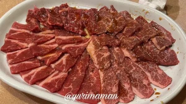 カルビ屋大福伊予三島店の大皿カルビ