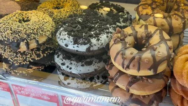 松山市古三津 三津浜エリアにあるgurubeのドーナツショーケース2 - ゆりママんブログ 松山市古三津 三津浜エリアにあるgurubeのドーナツショーケース2
