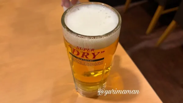 ガストのビール - ゆりママんブログ ガストのビール