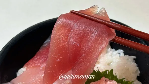 はま寿司の540円まぐろ丼（テイクアウト限定海鮮丼）2