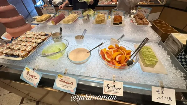 串家物語のデザートバイキングコーナー