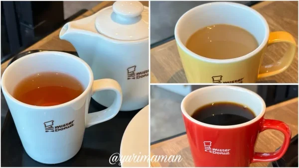 ミスド姫原店のミスド食べ放題（ドーナツ食べ放題）のドリンク