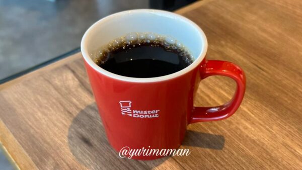 ミスド食べ放題ラストオーダーで頼んだホットコーヒー