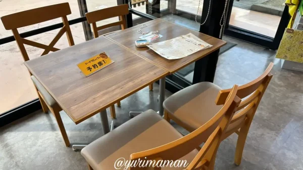 ミスド姫原店のドーナツ食べ放題専用の予約席