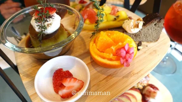 お茶と○○stella（松山市カフェ）人気だったアフターヌーンティー2