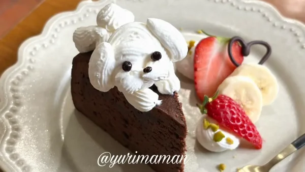 かふぇあん（西条カフェ）ガトーショコラ2