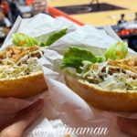 平日夜でも賑わう愛媛オレンジバイキングスの試合会場とキッチンカーグルメの様子｜サムネイル画像