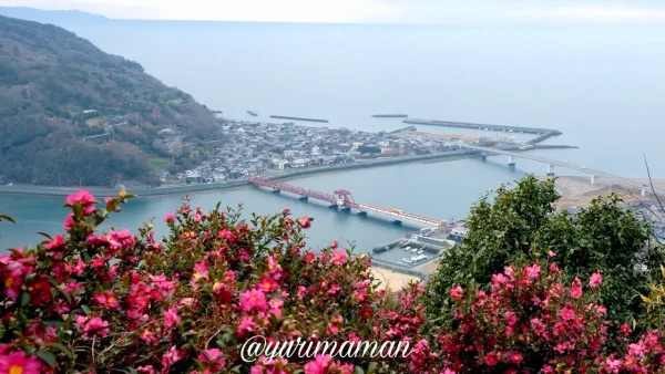 大洲市の肱川あらし展望公園にある展望台の外観 - ゆりママんブログ 大洲市の肱川あらし展望公園にある展望台の外観