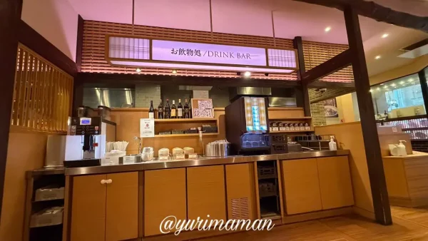 鎌倉パスタのドリンクバー コーヒーやジュースが飲み放題1