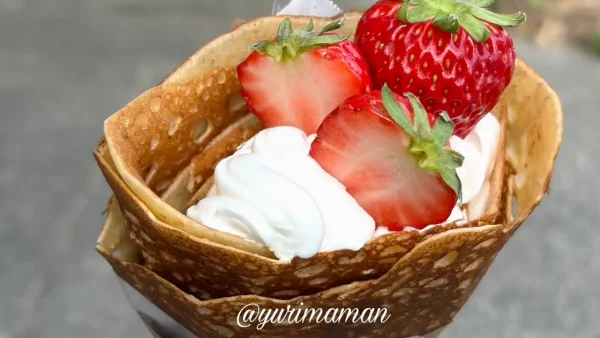 キタムラクレープ（今治市喜多村）いちごクリーム