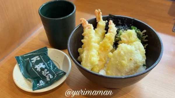 くら寿司の平日限定「季節の天丼」720円-1