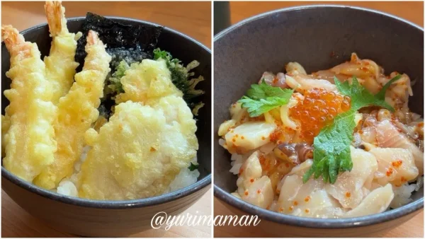 くら寿司の平日限定ランチの丼メニュー