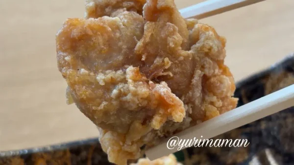 ランチ前菜の塩唐揚げ（お好み鉄板焼き∞無限）2