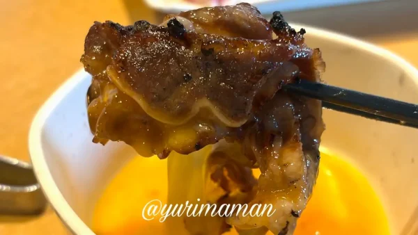 焼肉きんぐの炙りすき焼カルビ(卵につけて食べる五大名物)2 - ゆりママんブログ 焼肉きんぐの炙りすき焼カルビ(卵につけて食べる五大名物)2