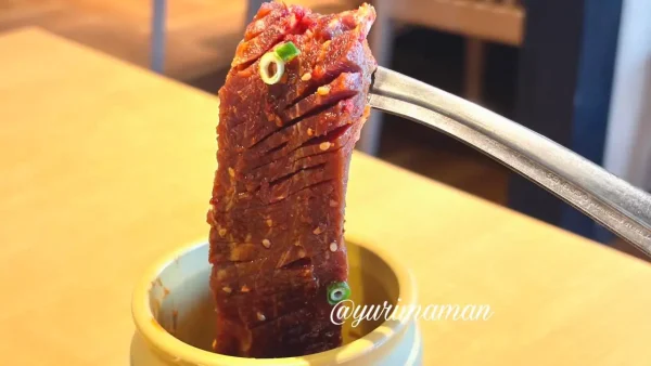 焼肉きんぐ五大名物「壺漬けドラゴンハラミ」実食レビュー写真 - ゆりママんブログ 焼肉きんぐ五大名物「壺漬けドラゴンハラミ」実食レビュー写真