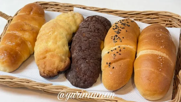 パンメゾンで購入した5種類の塩パン