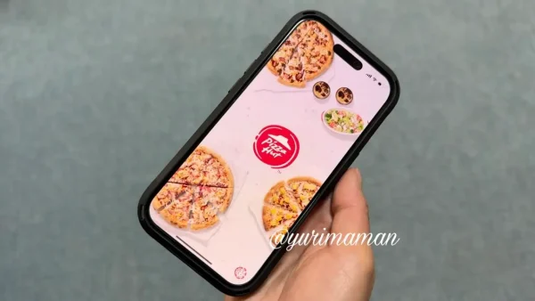 ピザハットのアプリで注文すると便利だった