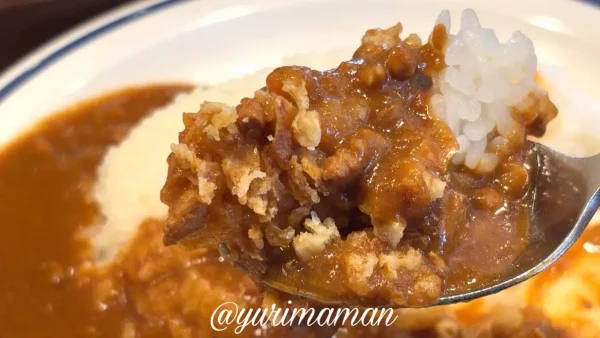 ステーキガストの日替わりカレー（10種野菜のキーマカレー）2