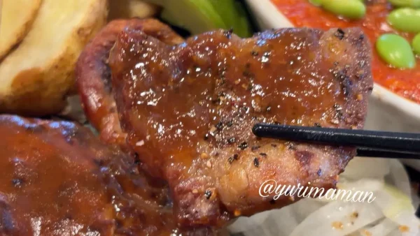 ステーキガストの満腹コンボランチ（ポークグリル）