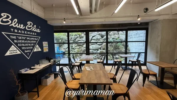 鯛めしや 空と海(Blue Blue)の落ち着いた雰囲気のテーブル席 - ゆりママんブログ 鯛めしや 空と海(Blue Blue)の落ち着いた雰囲気のテーブル席