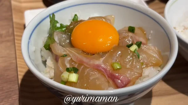 卵黄をかけて味わう宇和島鯛めし1 - ゆりママんブログ 卵黄をかけて味わう宇和島鯛めし1