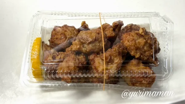 鶏屋秀伝のテイクアウト用もも肉からあげ1