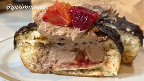 宇和島産ブラッドオレンジを使ったTOU℃の新作ケーキドーナツ2