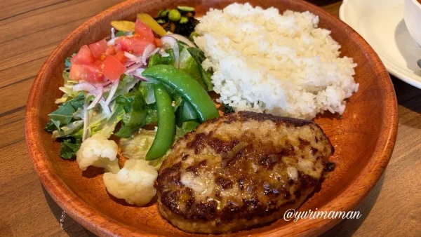 びっくりドンキー伊予松前店のいろどりセット ハンバーグと野菜のプレート2 - ゆりママんブログ びっくりドンキー伊予松前店のいろどりセット ハンバーグと野菜のプレート2