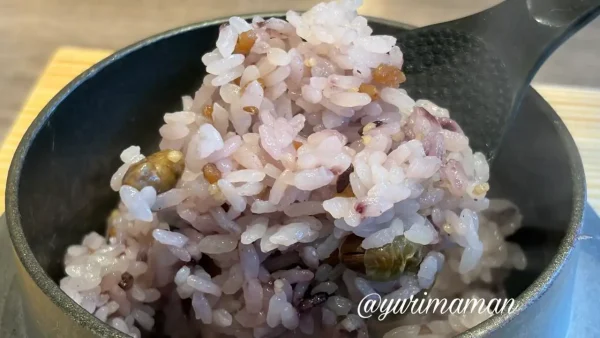 五穀 イオンモール今治新都市店 お櫃に入った五穀ご飯2