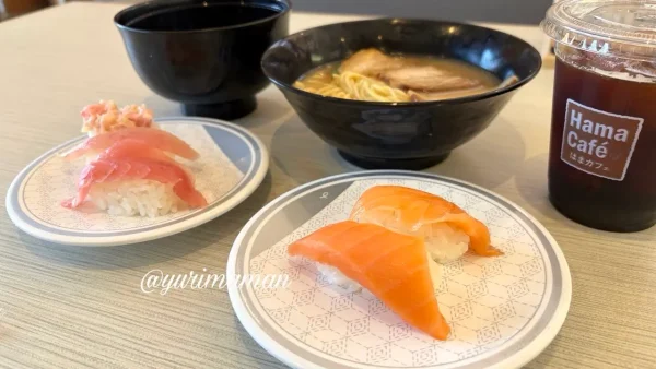 はま寿司のラーメンランチ - ゆりママんブログ はま寿司のラーメンランチ
