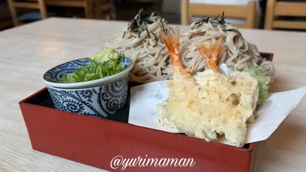 信州そば久保田の天ざるそば上 山盛りのボリューム - ゆりママんブログ 信州そば久保田の天ざるそば上 山盛りのボリューム