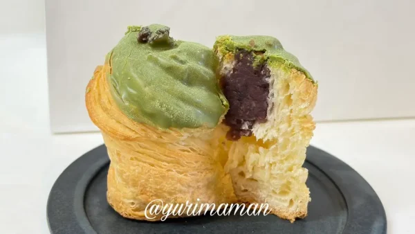 クロフィン 抹茶あん 断面 - ゆりママんブログ クロフィン 抹茶あん 断面