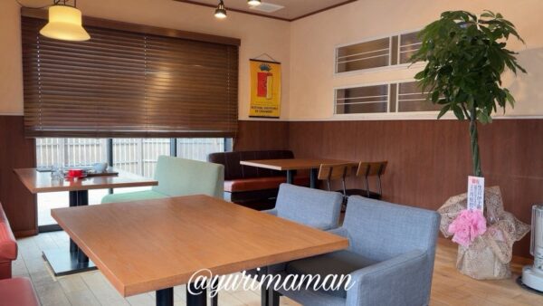 松山市福音寺クロックムッシュ専門店CROQUE WORKSの店内