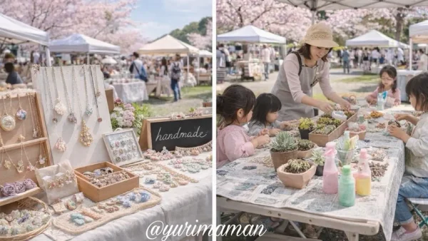 新居浜イベント ハンドメイド雑貨とワークショップの様子 アクセサリーや体験ブース - ゆりママんブログ 新居浜イベント ハンドメイド雑貨とワークショップの様子 アクセサリーや体験ブース