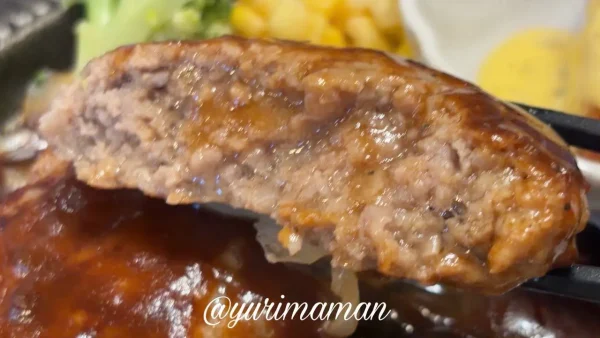 トマト＆オニオン大洲店の鉄板ハンバーグ2