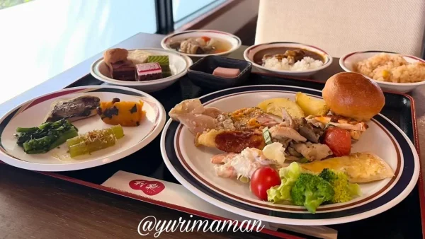 利楽ヨーロピアンビュッフェの料理