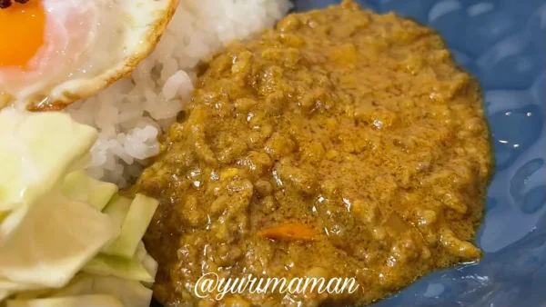 西条市壬生川 東予電気食堂 味噌ポークキーマカレー1 - ゆりママんブログ 西条市壬生川 東予電気食堂 味噌ポークキーマカレー1