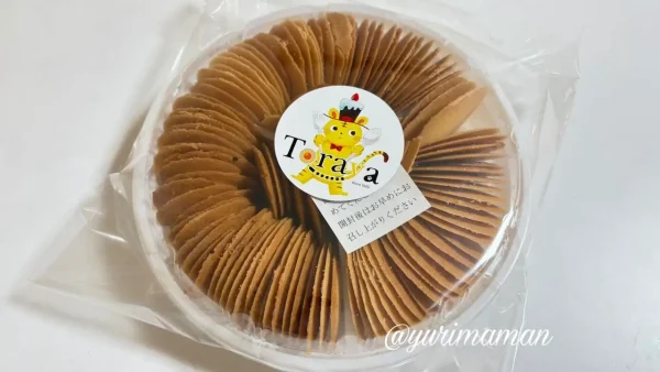 とらや一甫のラングドシャクッキー 口どけの良い焼き菓子1