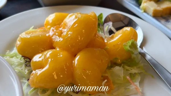 桃園 エビマヨ プリプリの大きなエビ