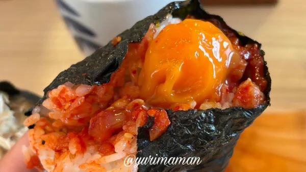 チャンジャ 卵黄 おにぎり トッピング