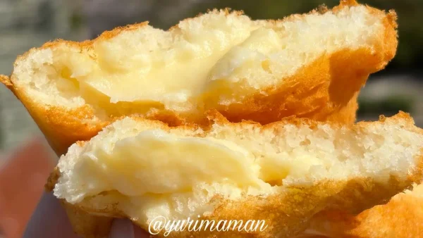 もぐもぐたい焼き専門店 カスタードたい焼き断面 クリームたっぷり - ゆりママんブログ もぐもぐたい焼き専門店 カスタードたい焼き断面 クリームたっぷり