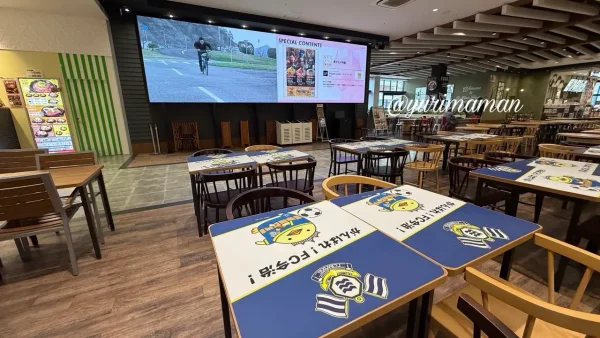 イオンモール今治新都市 FC今治 試合中継 パブリックビューイングスペース