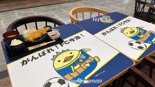 バリィさん テーブル席 イオンモール今治新都市 フードコート