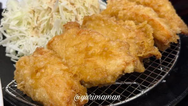唐揚げ食堂ごいち とり天 やわらかい鶏肉とサクサク衣1