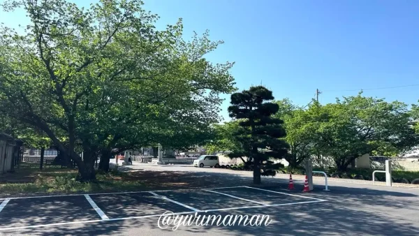 今治市 姫坂神社の駐車場